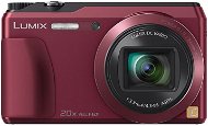 Panasonic LUMIX DMC-TZ55 červený + stativ + baterie + pouzdro - Digitálny fotoaparát