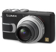 Panasonic LUMIX DMC-LX1EG-K černý (black), CCD 8 Mpx, 4x zoom, 2.5" LCD, Li-Ion, SD/ MMC, stabilizát - Digital Camera