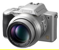 Panasonic LUMIX DMC-FZ20EG-S stříbrný (silver) - 5.36 mil. bodů, opt./dig. zoom 12x / 4x, SD/MMC kar - Digital Camera