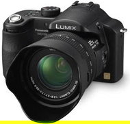 Panasonic LUMIX DMC-FZ30EG-K černý (black), CCD 8 Mpx, 12x zoom, 2" LCD, Li-Ion, SD/ MMC, stabilizát - Digital Camera