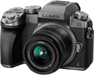 Panasonic LUMIX DMC-G7 Digitális fényképezőgép ezüst + objektív LUMIX G VARIO 14-42mm (F3.5-5.6) II ASPH Mega O.I.S. - Digitális fényképezőgép