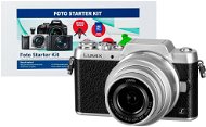 Panasonic LUMIX DMC-GF7 strieborný + objektív 12–32 mm + Alza Foto Starter Kit - Digitálny fotoaparát