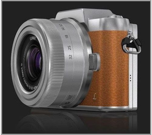 Panasonic LUMIX DMC-GF7 Brown + 12-32mm Lens - Digital Camera ...