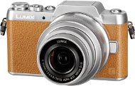 Panasonic LUMIX DMC-GF7 hnedý + objektív 12–32 mm - Digitálny fotoaparát