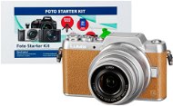 Panasonic LUMIX DMC-GF7 hnedý + objektív 12–32 mm + Alza Foto Starter Kit - Digitálny fotoaparát