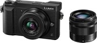 Panasonic LUMIX DMC-GX80 fekete + 12-32 mm objektív + 35-100 mm objektív - Digitális fényképezőgép