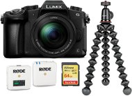 Panasonic LUMIX DMC-G80 + Lumix G Vario 12-60 mm f/3.5-5.6 ASPH. Power O.I.S. - Vlogger Kit 2 - Digitalkamera