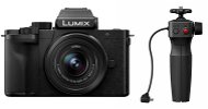 Panasonic LUMIX G100 + Lumix G Vario 12-32 mm f/3,5-5,6 ASPH. Mega O.I.S. + DMW-SHGR1 állvány - Digitális fényképezőgép