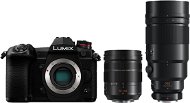 Panasonic LUMIX DC-G9 + Leica 12-60mm f/2.8-4.0 ASPH Power OIS, fekete + Leica DG Elmarit 200mm f/2.8 - Digitális fényképezőgép