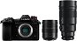 Panasonic LUMIX DC-G9 + Leica 12–60 mm f/2,8 – 4,0 ASPH Power OIS čierny + Leica DG Elmarit 200 mm f/2,8 - Digitálny fotoaparát