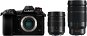 Panasonic LUMIX DC-G9 + Leica 12-60mm f/2.8-4.0 ASPH Power OIS, fekete + Leica DG Elmarit 50-200mm f/2 - Digitális fényképezőgép