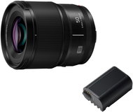 Panasonic Lumix S 50mm f/1.8 + Battery 7.2V / 2200mAh - Lens