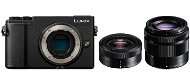 Panasonic Lumix DC-GX9 + 12–32 mm + 35–100 mm čierny - Digitálny fotoaparát
