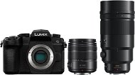 Panasonic LUMIX DC-G90 + Lumix G Vario 14–140 mm čierny + Panasonic Leica DG Elmarit 200 mm f/2,8 Power - Digitálny fotoaparát