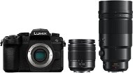 Panasonic LUMIX DC-G90 + Lumix G Vario 12 mm - 60 mm schwarz + Panasonic Leica DG Elmarit 200 mm f/2,8 - Digitalkamera