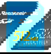 Panasonic Secure Digital 512MB - Memory Card