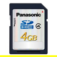 Panasonic SDHC 4GB silver - Memory Card