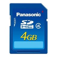 Panasonic SDHC 4GB Class 4 Blue - Paměťová karta