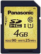 Panasonic SDHC 4GB UHS speed Class I GOLD  - Pamäťová karta