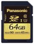 Panasonic SDXC 64GB Class 10 GOLD - Paměťová karta