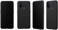 OnePlus Nord N100 Bumper Case Black - Kryt na mobil