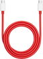OnePlus Warp Charge Type-C/Type-C Red 100 cm - Dátový kábel