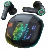 Vezeték nélküli fül-/fejhallgató Onikuma T36 TWS RGB Gaming Earbuds Black - Bezdrátová sluchátka