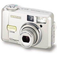 Pentax Optio 330GS Kit, 3.34 mil. bodů, CF-I karty, 4x AA, vč. 16 MB CF