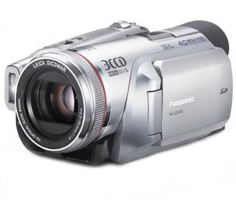 Panasonic NV-GS500EP-S, CCD 3x 1,07 Mpx, 12x opt./ 700x dig. zoom, DO, SD slot, DV in/out, AV out, U - - - Main image