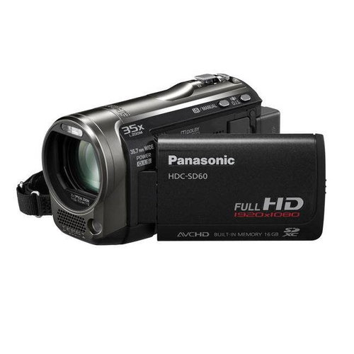 Panasonic HDC-HS60EP-K black - Digital Camcorder - Main image