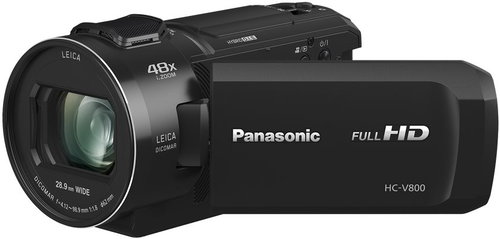 Panasonic V800 black - Digital Camcorder - Main image