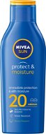 NIVEA SUN Protect & Moisture SPF 20 200 ml - Mlieko na opaľovanie