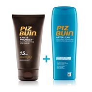 PIZ BUIN Tan &amp; Protect Lotion SPF15 + After Sun Soothing &amp; Cooling Lotion - Cosmetic Set