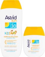 ASTRID SUN naptej gyerekeknek OF 30 200 ml + Hidratáló naptej OF 10 80 ml  - Kozmetikai szett