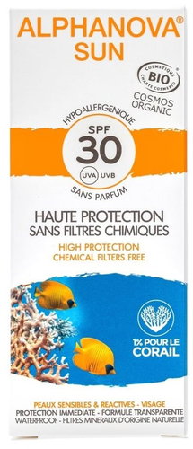 ALPHANOVA SUN Organic Face Sunscreen SPF30 50g - Sunscreen - Main image