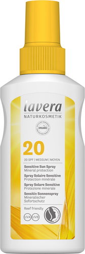 LAVERA Sensitive SPF20 Tanning Spray 100ml - Sun Spray - Main image