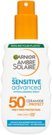 GARNIER Ambre Solaire Sensitive Advanced ochranný sprej s ceramidy SPF 50+, 150 ml - Sun Spray