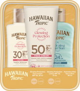 HAWAIIAN TROPIC Trio Face Cream SPF50 + Lotion SPF 30 + After Sun lotion cestovní set - Sunscreen