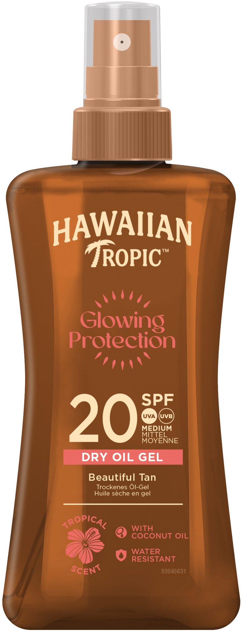 HAWAIIAN TROPIC Protect Dry Spry Oil SPF20 200 ml