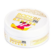 BODYBE Suntan Butter with a Shimmering Effect SPF 25 - Banana in Chocolate 150ml - Sunscreen