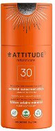 ATTITUDE 100% Mineral Sunscreen Stick for the Whole Body, SPF 30, Orange Blossom, 85g - Sunscreen