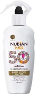 NUBIAN KIDS Mlieko na opaľovanie SPF 50 v spreji 200 ml - Mlieko na opaľovanie