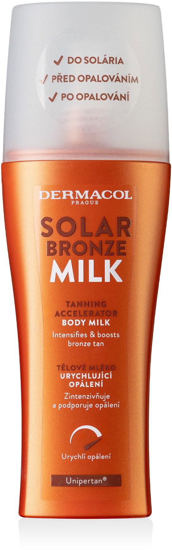 DERMACOL Solar Bronze Barnulást gyorsító napozótej 200 ml
