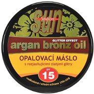 VIVACO Argan Sun Butter Bronze Glitter OF 15 200 ml - Sunscreen Butter
