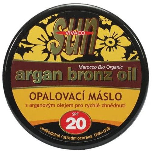 VIVACO Argan tanning butter OF 20 200 ml - Sunscreen Butter - Main image