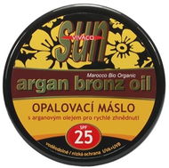 Sunscreen Butter VIVACO Argan tanning butter OF 25 200 ml - Opalovací máslo