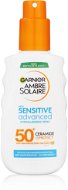 GARNIER Ambre Solaire Sensitive Advanced Spray SPF 50+ 150 ml - Napozó spray