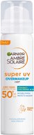 GARNIER Ambre Solaire Over Makeup Super UV Mist SPF 50 75 ml - Opaľovacia hmla