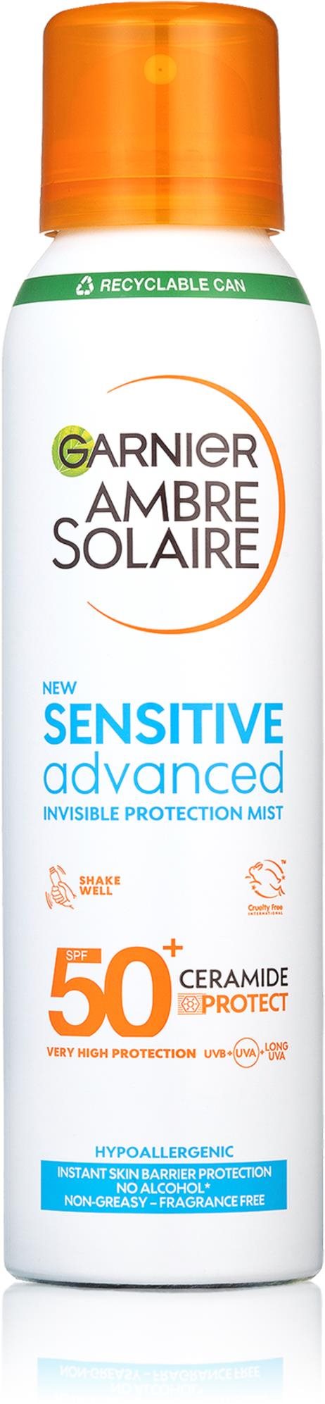 GARNIER Ambre Solaire Sensitive Advanced Mist SPF 50+ 150ml