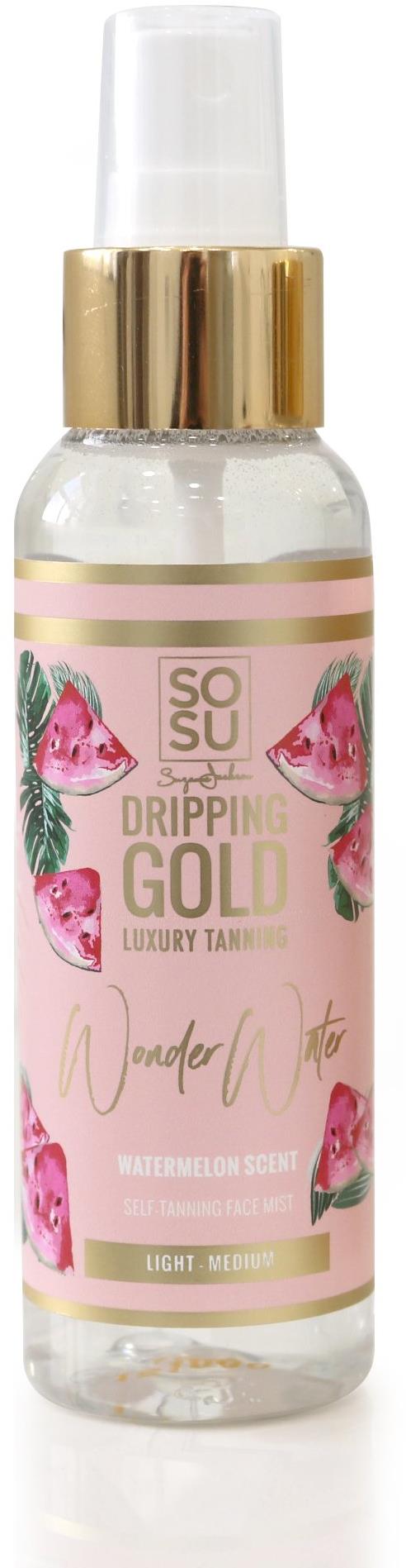 DRIPPING GOLD Wonder Water Önbarnító permet, dinnye, light/medium 100 ml